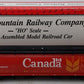 InterMountain 45102-04 HO Scale Red Canadian CNWX Cylindrical Hopper Car #606540 EX/Box