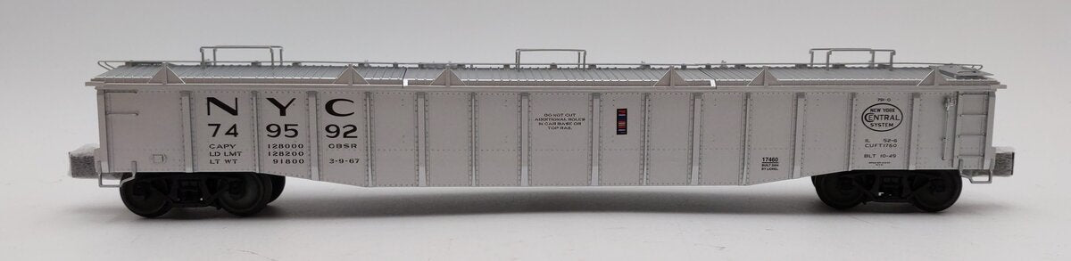 Lionel 6-17460 O Gauge New York Central PS-5 Gondola #749592 LN/Box