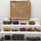 Marx 5029 Prewar Tin Plate Steam Locomotive Freight Train Set VG/Box