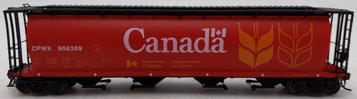 InterMountain 45102-33 HO Canadian Wheat Board Cylindrical Hopper #606309 EX/Box