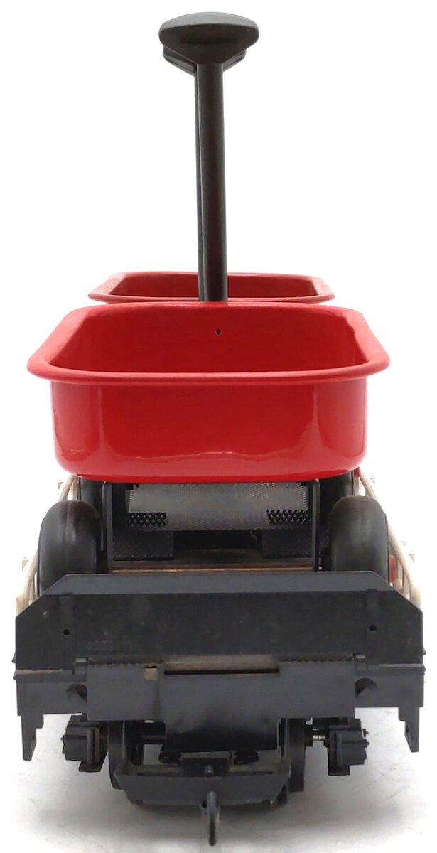 LGB 44590 G Scale Radio Flyer Wagon Flatcar #44590 EX