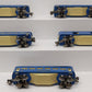 MTH 10-1064 O Gauge Blue Comet Passenger Car Set (Set of 5) VG