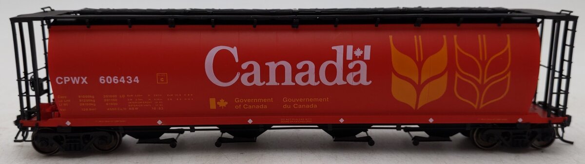 InterMountain 45102-35 HO CPWX Cylindrical Hopper Car #606434 EX/Box