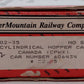 InterMountain 45102-35 HO CPWX Cylindrical Hopper Car #606434 EX/Box