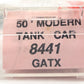 Roundhouse 8441 N Scale GATX 50' Modern Tank Car Kit #52609 EX/Box