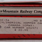 InterMountain 45102-36 HO CPWX Cylindrical Hopper Car #606471 EX/Box