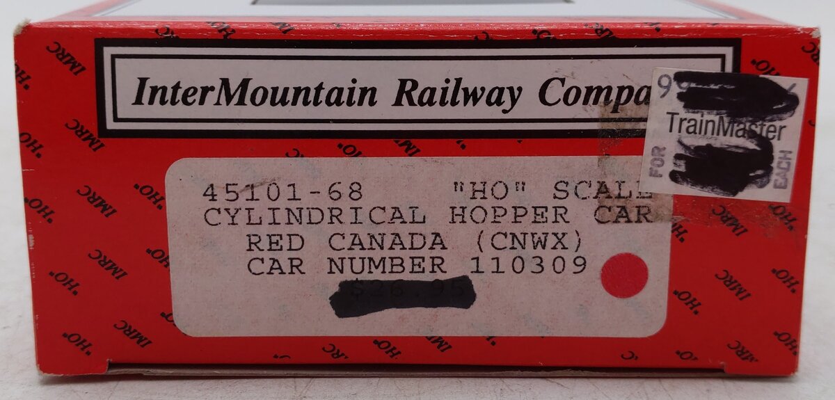 InterMountain 45101-68 HO Canadian Wheat Board Cylindrical Hopper Car #110309 LN/Box