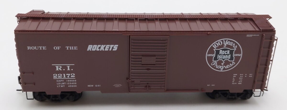 Kadee 4008 HO Rock Island 40' PS-1 Single 6' Door Boxcar #22172 LN/Box