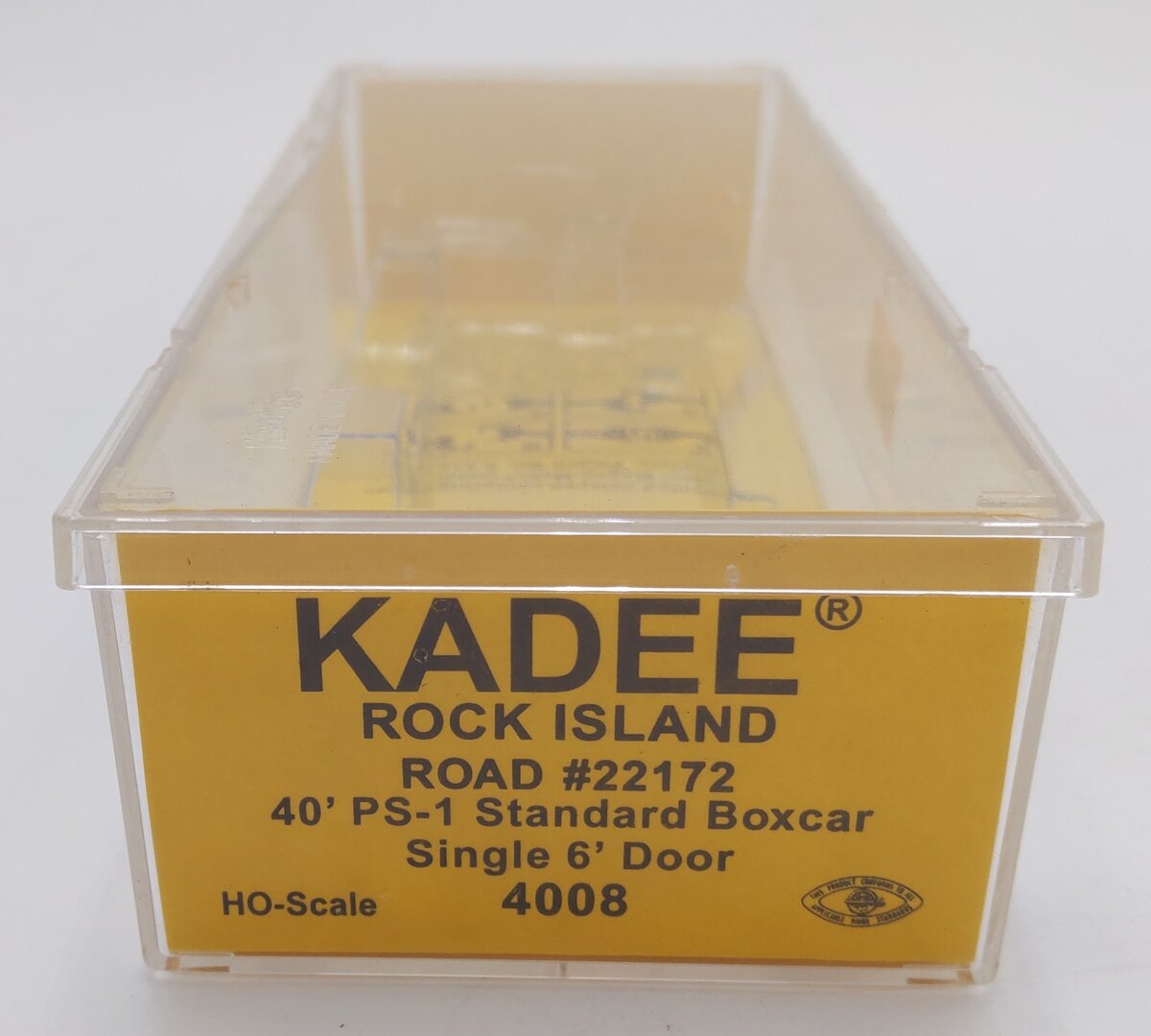 Kadee 4008 HO Rock Island 40' PS-1 Single 6' Door Boxcar #22172 LN/Box
