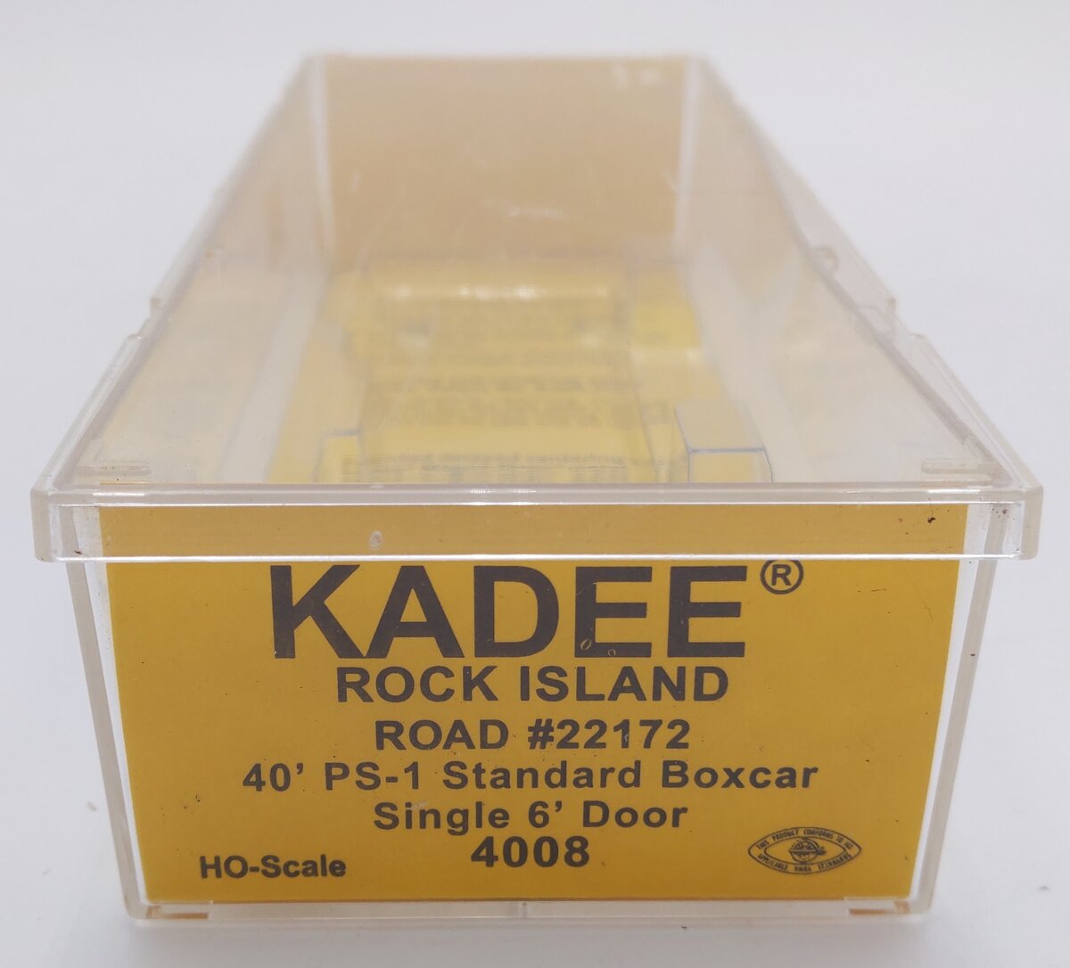 Kadee 4008 HO Rock Island 40' PS-1 Single 6' Door Boxcar #22172 LN/Box