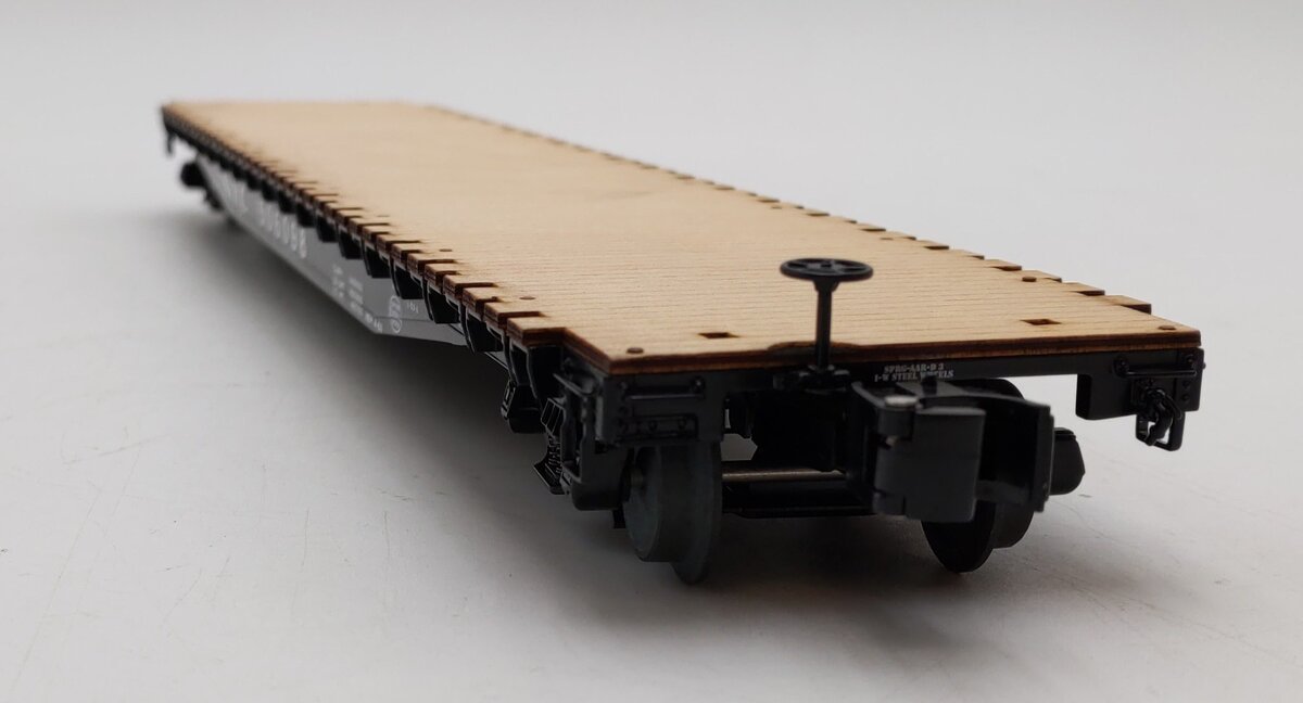 Lionel 6-17575 O Gauge New York Central PS-4 Flatcar with Wooden Deck #506098 LN/Box
