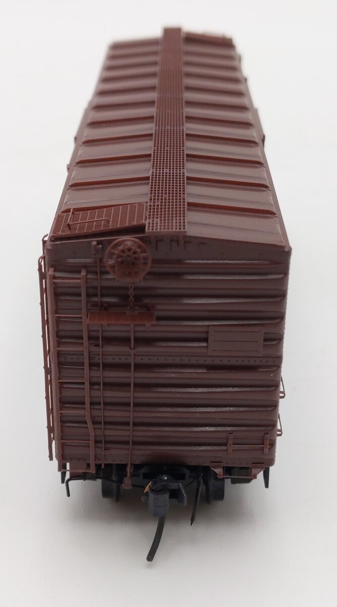 Kadee 4000 HO Scale Undecorated Dark Tuscan 40' PS-1 Standard Boxcar LN/Box