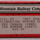 InterMountain 45101-69 HO Scale Red Canadian CNWX Cylindrical Hopper Car #109873 LN/Box