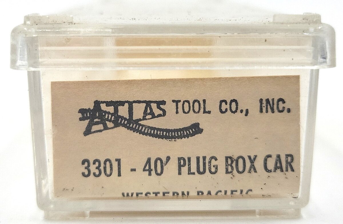 Atlas 3301 N Scale Western Pacific 40' Plug Door Boxcar LN/Box