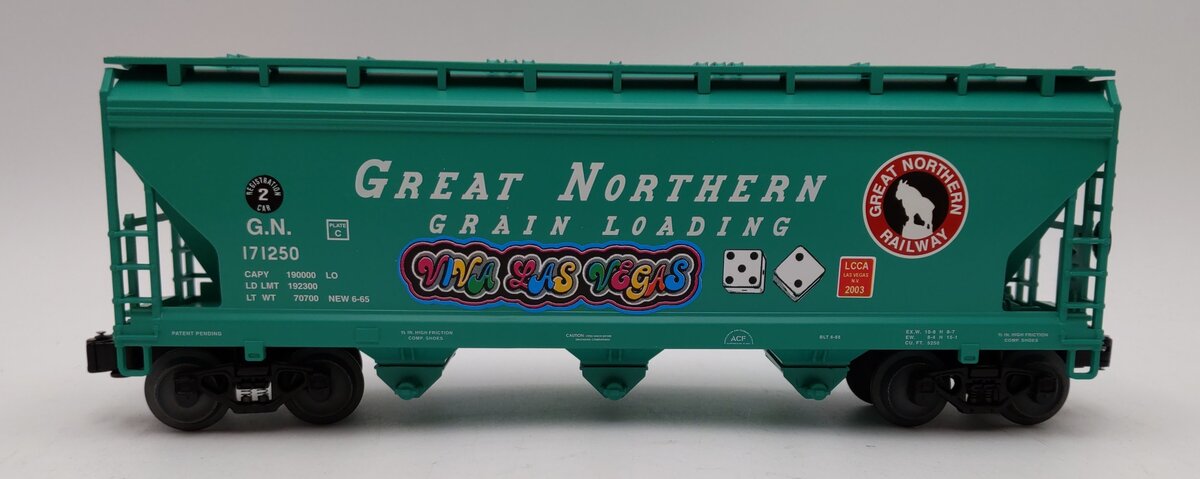 Lionel 6-17174 O Gauge Great Northern 3-Bay Hopper Car #171250/Box