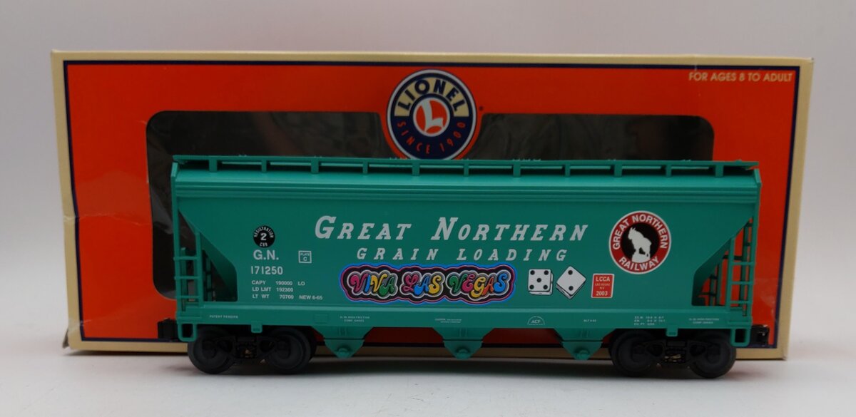 Lionel 6-17174 O Gauge Great Northern 3-Bay Hopper Car #171250/Box