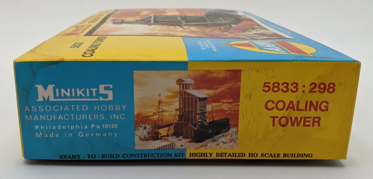 AHM 5833 HO Minikits Coaling Tower Building Kit LN/Box