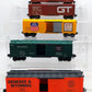 KMT O Scale Assorted Boxcars [5] VG/Box