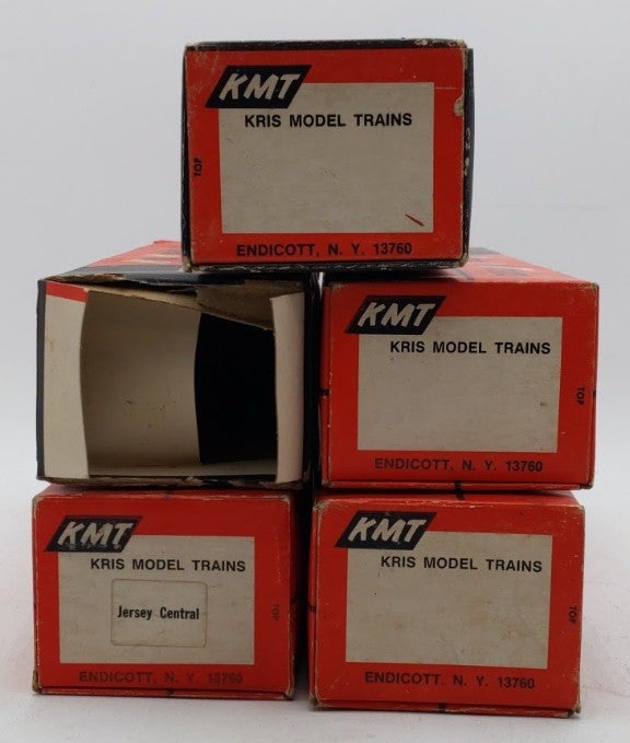 KMT O Scale Assorted Boxcars [5] VG/Box