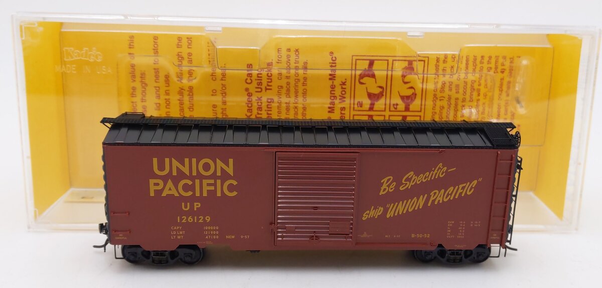 Kadee 5253 HO Scale Union Pacific 40' PS-1 Boxcar #126129 LN/Box