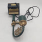 Swank Vintage "Hyde Park" Street Light & Gold-Tone Hi-Intensity Desk Lamp VG