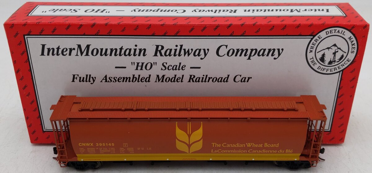 InterMountain 45116-20 HO Canadian Wheat Board Cylin. Covered Hopper #395145 EX/Box