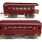 Lionel Standard Gauge Vintage NYC Tinplate Passenger Cars: 35, 36 [2] VG