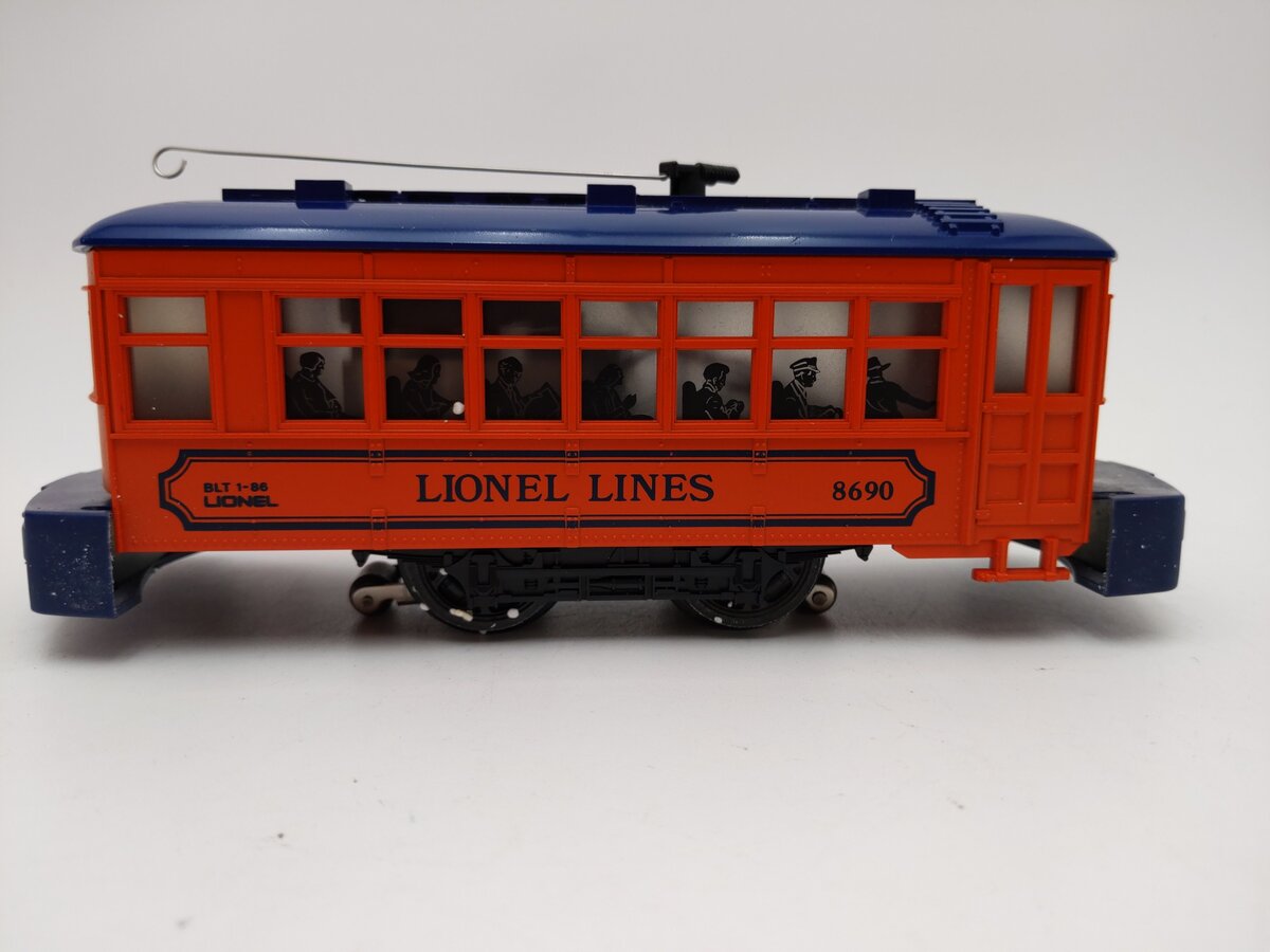Lionel 6-8690 O Gauge Lionel Lines Trolley Car #8690 EX/Box