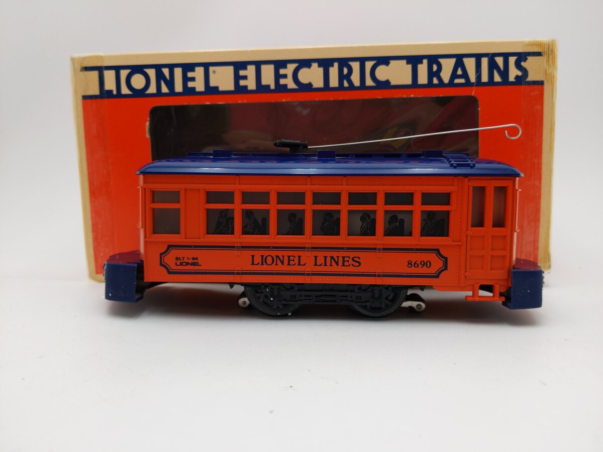 Lionel 6-8690 O Gauge Lionel Lines Trolley Car #8690 EX/Box