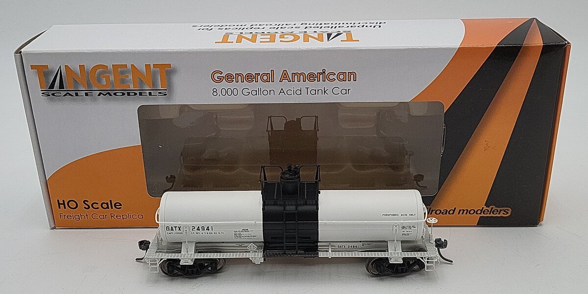 Tangent 13012-01 HO Scale GATX Tank Car #24941 LN/Box