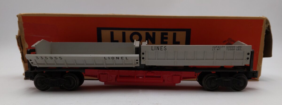 Lionel 3359-55 Vintage O Operating Twin Bin Dump Car EX/Box