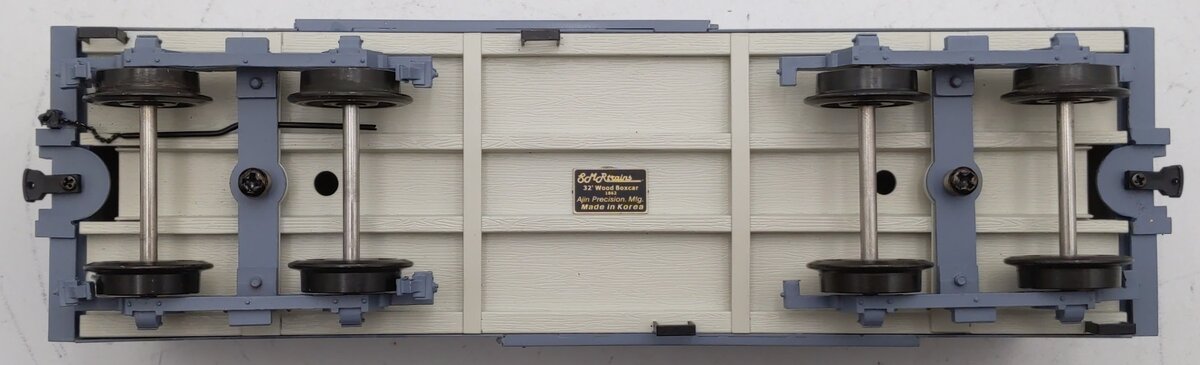 SMR Trains 192 O Gauge BRASS 1862 Western & Atlantic Railroad 32' Wood Boxcar EX/Box