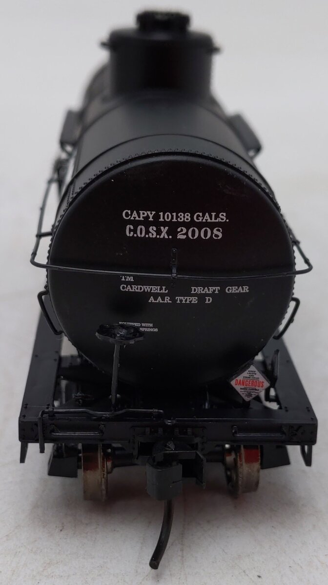 Proto 2000 23362 HO COSX 10,000 Gallon Type 21 Riveted Tank Car #2008 EX/Box