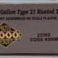 Proto 2000 23362 HO COSX 10,000 Gallon Type 21 Riveted Tank Car #2008 EX/Box