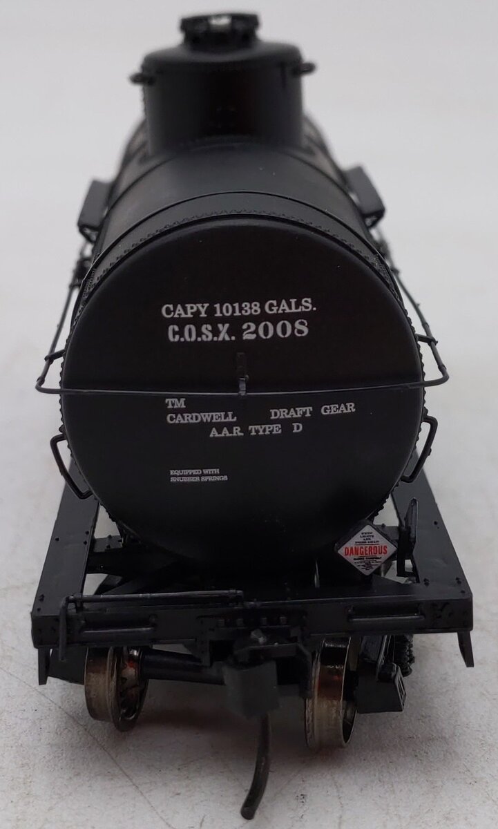 Proto 2000 23362 HO COSX 10,000 Gallon Type 21 Riveted Tank Car #2008 EX/Box