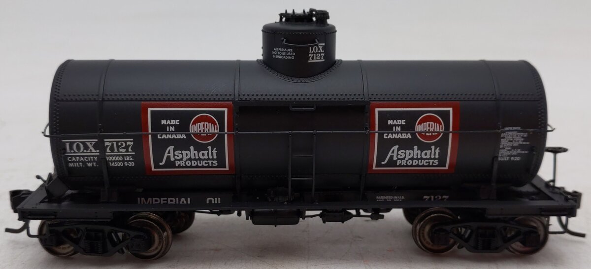 Proto 2000 101318 HO Imperial Oil 10k Gallon Type 21 Riveted Tank Car #7127 EX/Box