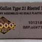 Proto 2000 101318 HO Imperial Oil 10k Gallon Type 21 Riveted Tank Car #7127 EX/Box