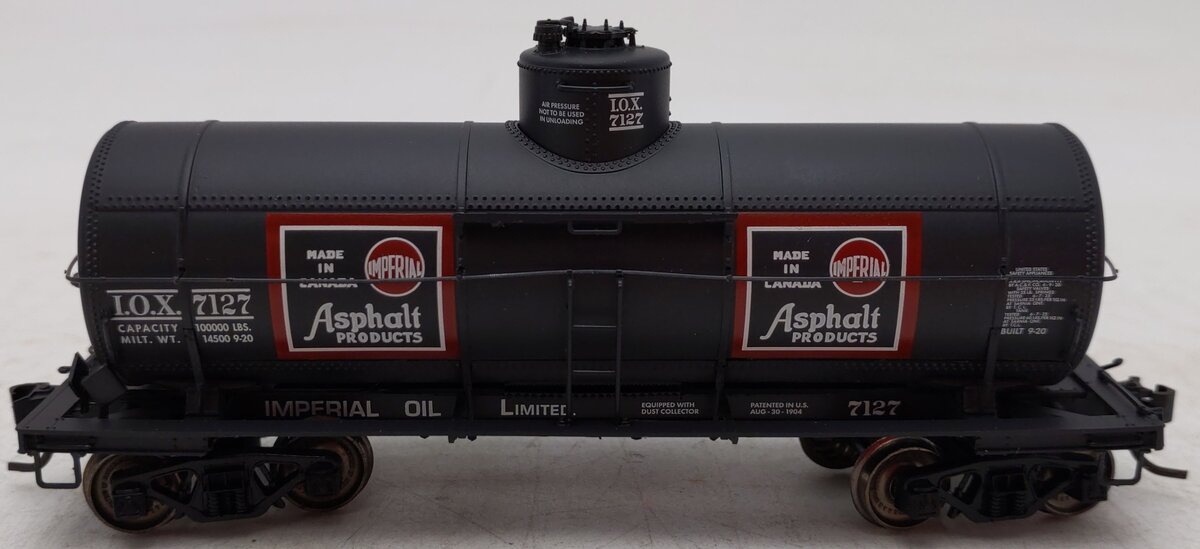 Proto 2000 101318 HO Imperial Oil 10k Gallon Type 21 Riveted Tank Car #7127 EX/Box