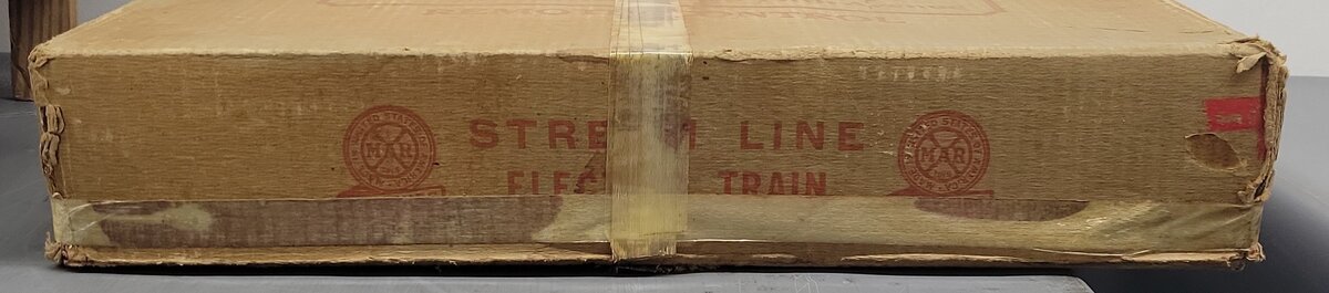 Marx 25235 O Gauge Vintage Stream Line Electrical Train Set VG/Box