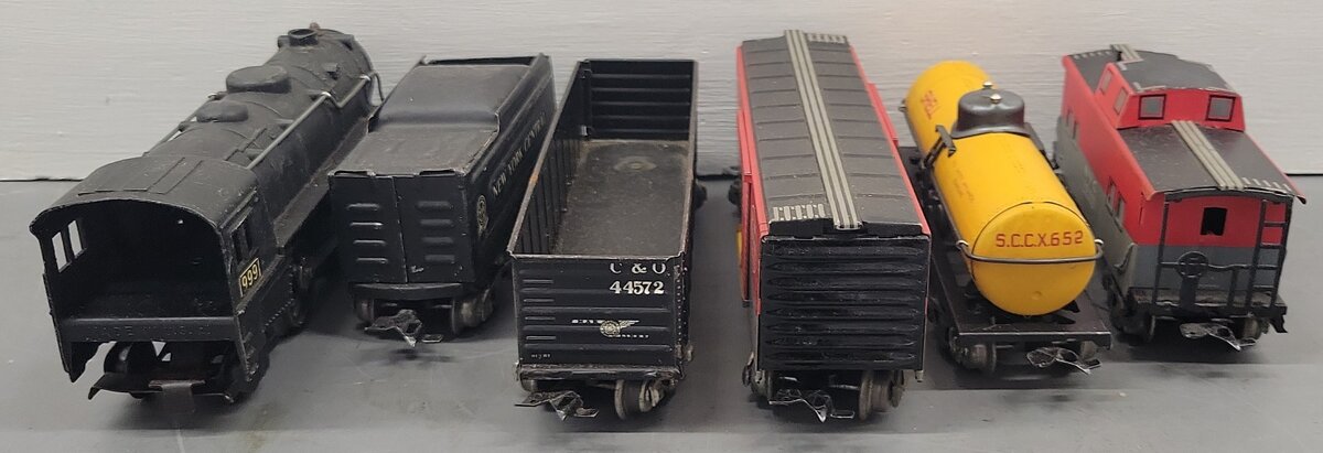 Marx 25235 O Gauge Vintage Stream Line Electrical Train Set VG/Box