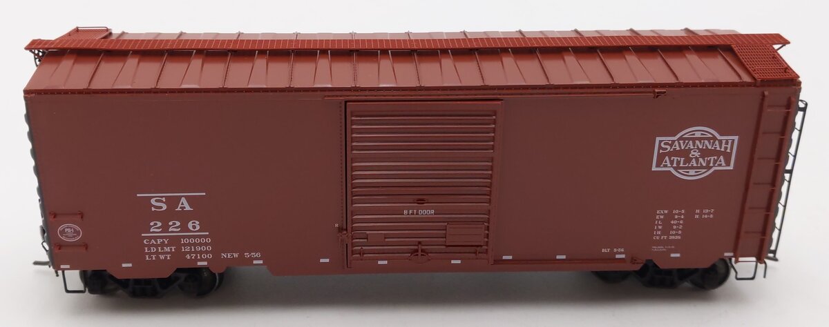 Kadee 5297 HO Scale Savannah & Atlanta 40' PS-1 Boxcar #226 LN/Box
