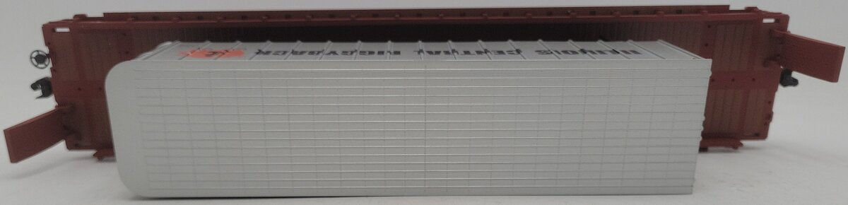 Weaver U23021S O Scale 2-Rail Illinois Central Flat Car #154920 EX/Box