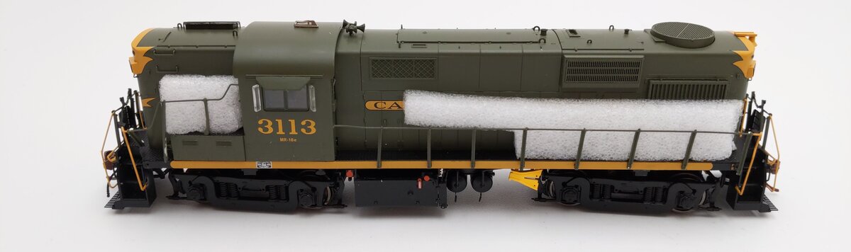 Rapido Trains 32503 HO Canadian National MLW RS-18 Diesel Loco Sound #3113 EX/Box