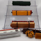 Lionel 6-9121, 6-9742, 6802, 6818 Boxcar and Flat Cars with Custom Loads [5] VG