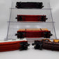 Lionel 6-9121, 6-9742, 6802, 6818 Boxcar and Flat Cars with Custom Loads [5] VG