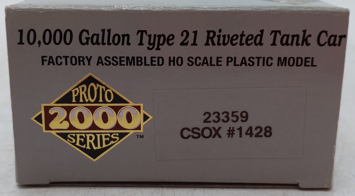 Proto 2000 23359 HO Cities Service Tank Car CAOX #1428 EX/Box