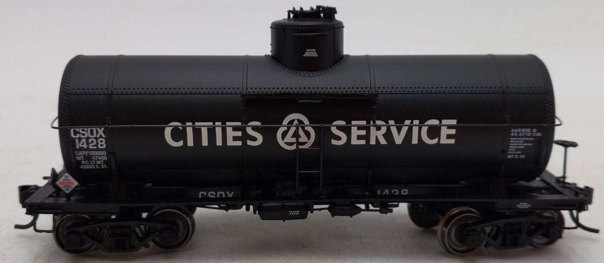Proto 2000 23359 HO Cities Service Tank Car CAOX #1428 EX/Box
