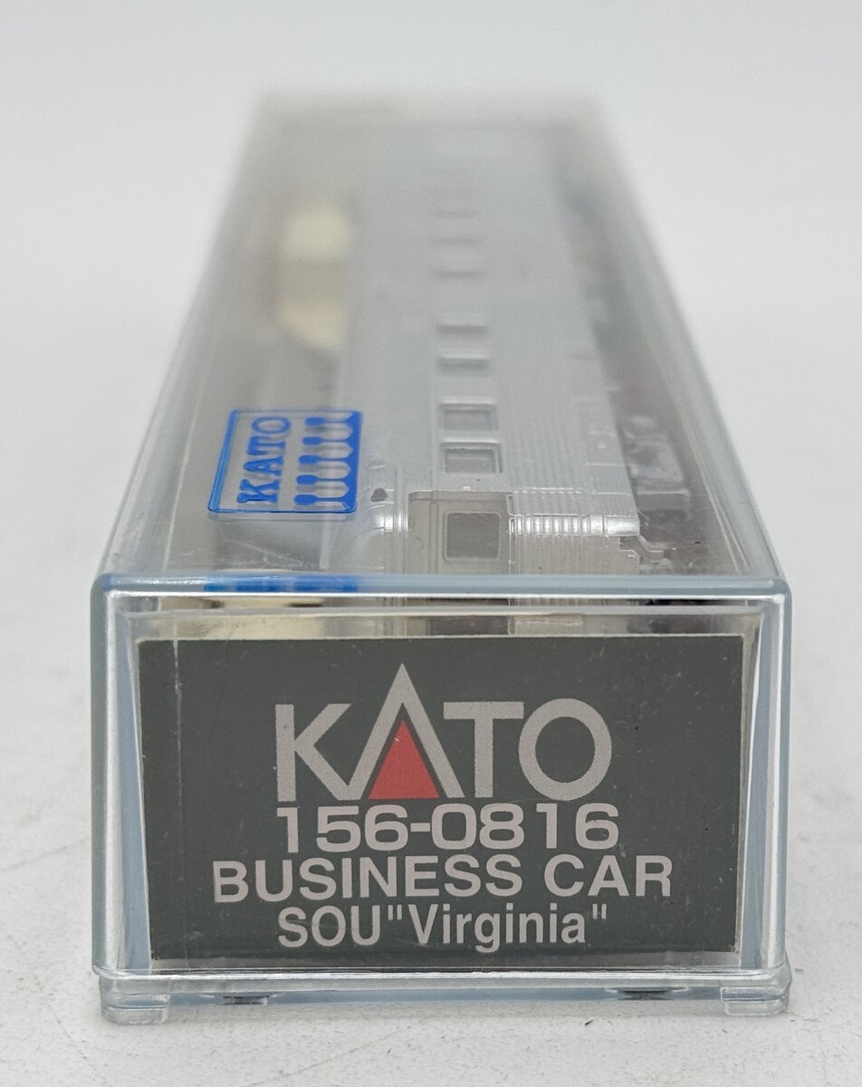 Kato 156-0816 N Scale Southern Railway "Virginia" Business Car LN/Box