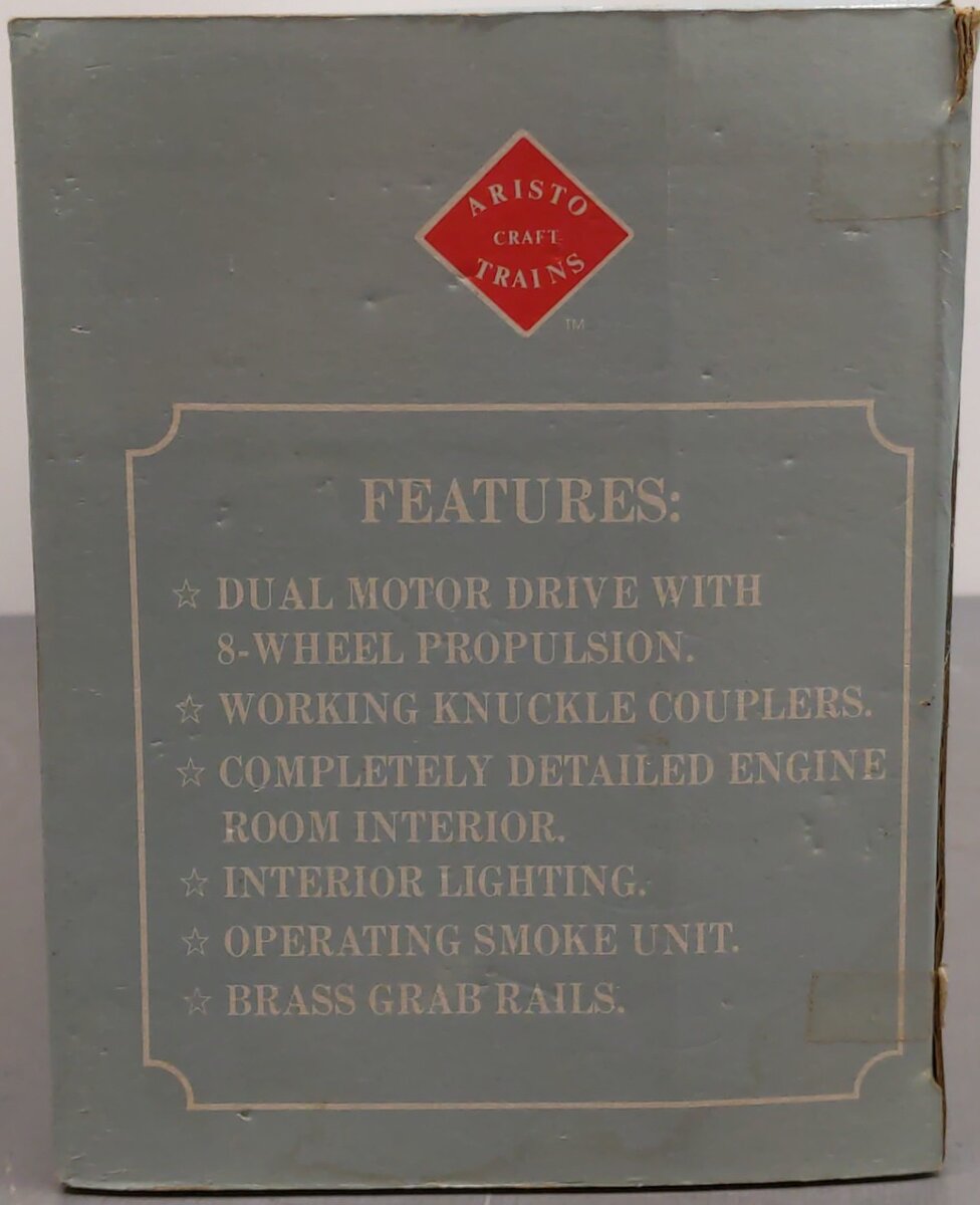Aristo-Craft 22060 G Scale Santa Fe FB-1 Powered Diesel B-Unit VG/Box