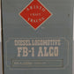 Aristo-Craft 22060 G Scale Santa Fe FB-1 Powered Diesel B-Unit VG/Box
